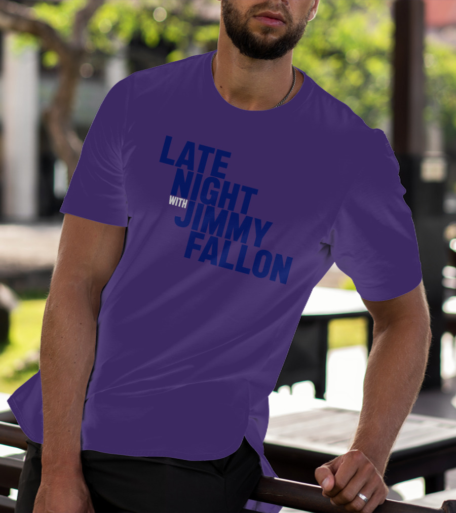 Late Night With Jimmy Fallon Mike Shoemaker T-Shirt