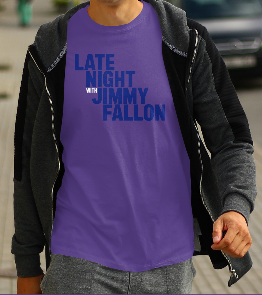 Late Night With Jimmy Fallon Mike Shoemaker T-Shirt