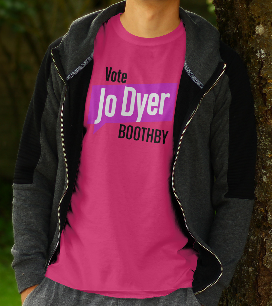 Vote Jo Dyer Boothby Independent Voice T-Shirt