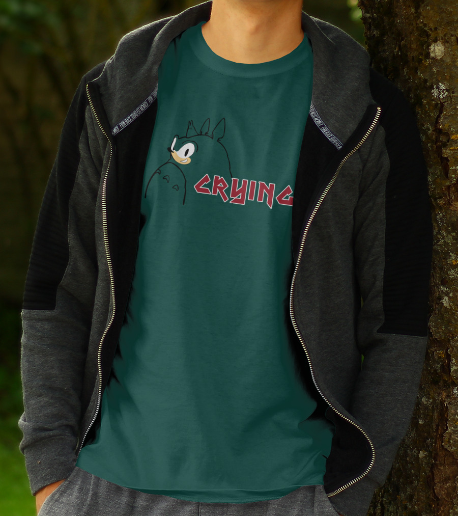 Crying My Neighbor Hedgehog Eddie T-Shirt