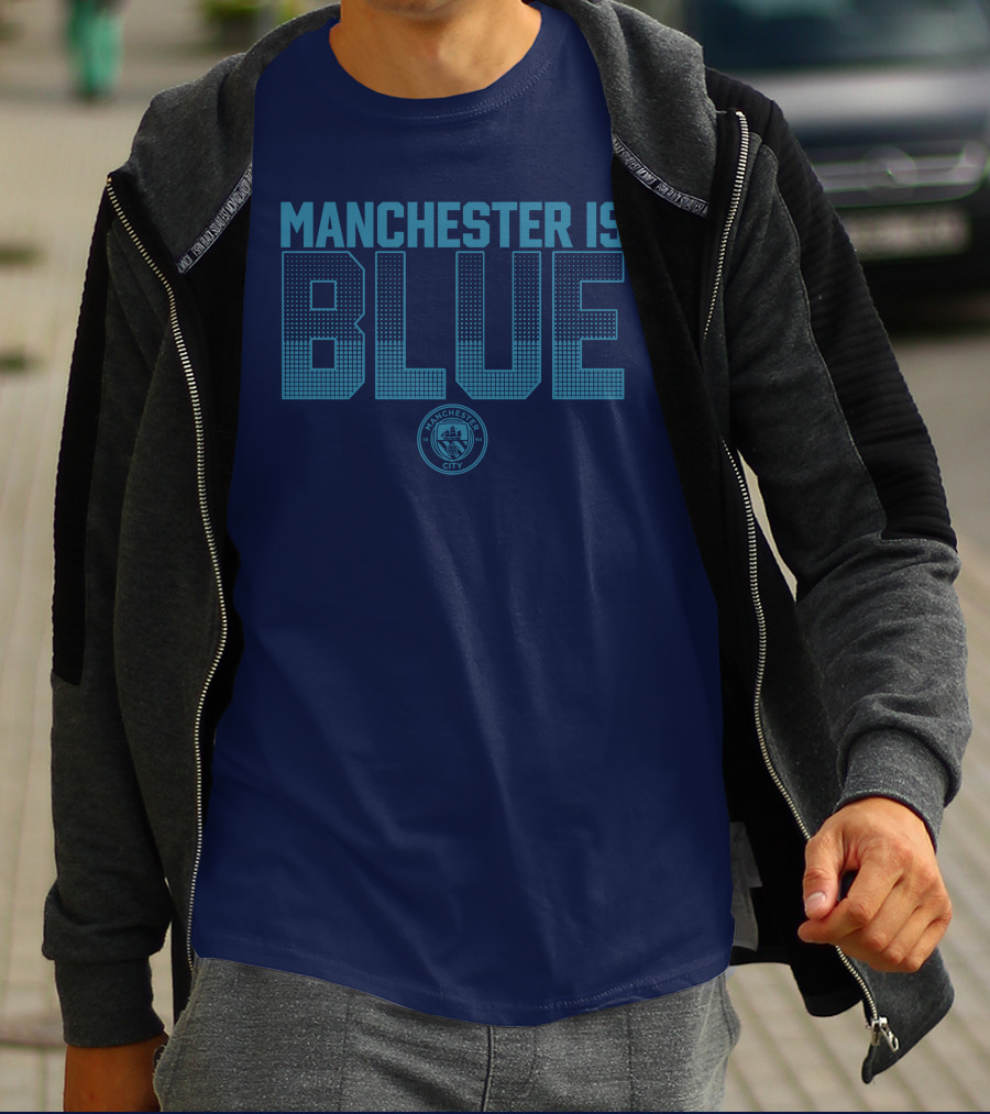 Manchester Is Blue: Manchester City Emblem T-Shirt