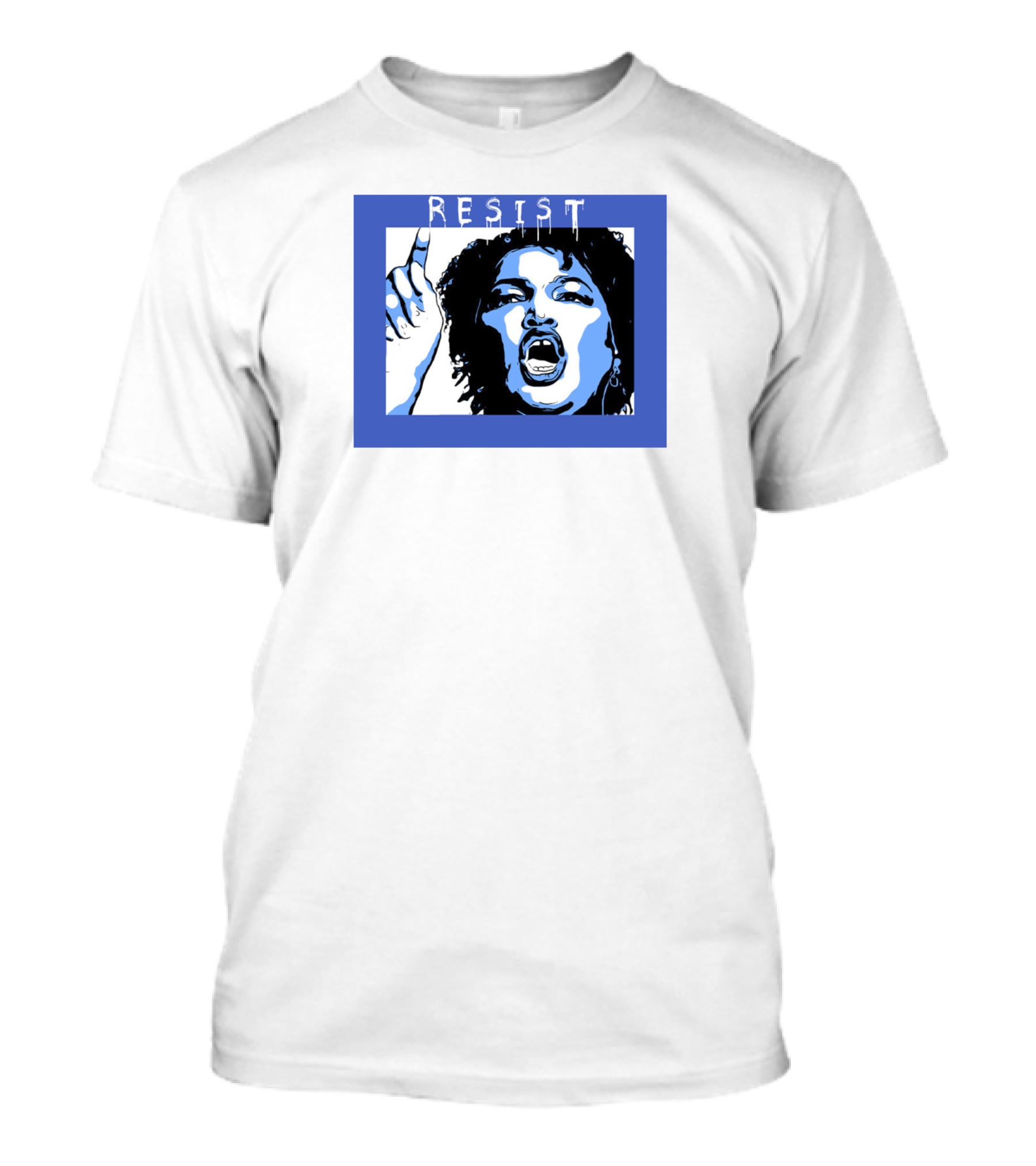 Liberal World Gear Company Merch Resist Stacey Abrams T-Shirt