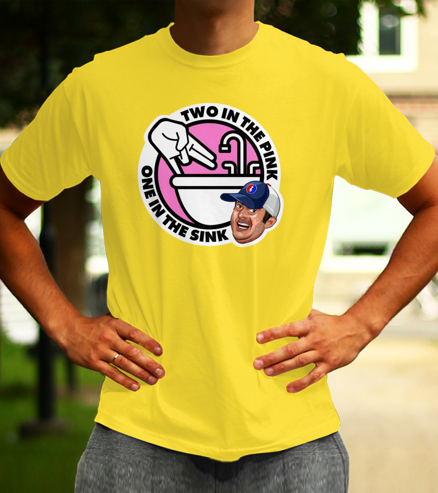 Jon Weiner Lebatard And Friends Merch Two In The Pink One In The Sink T-Shirt