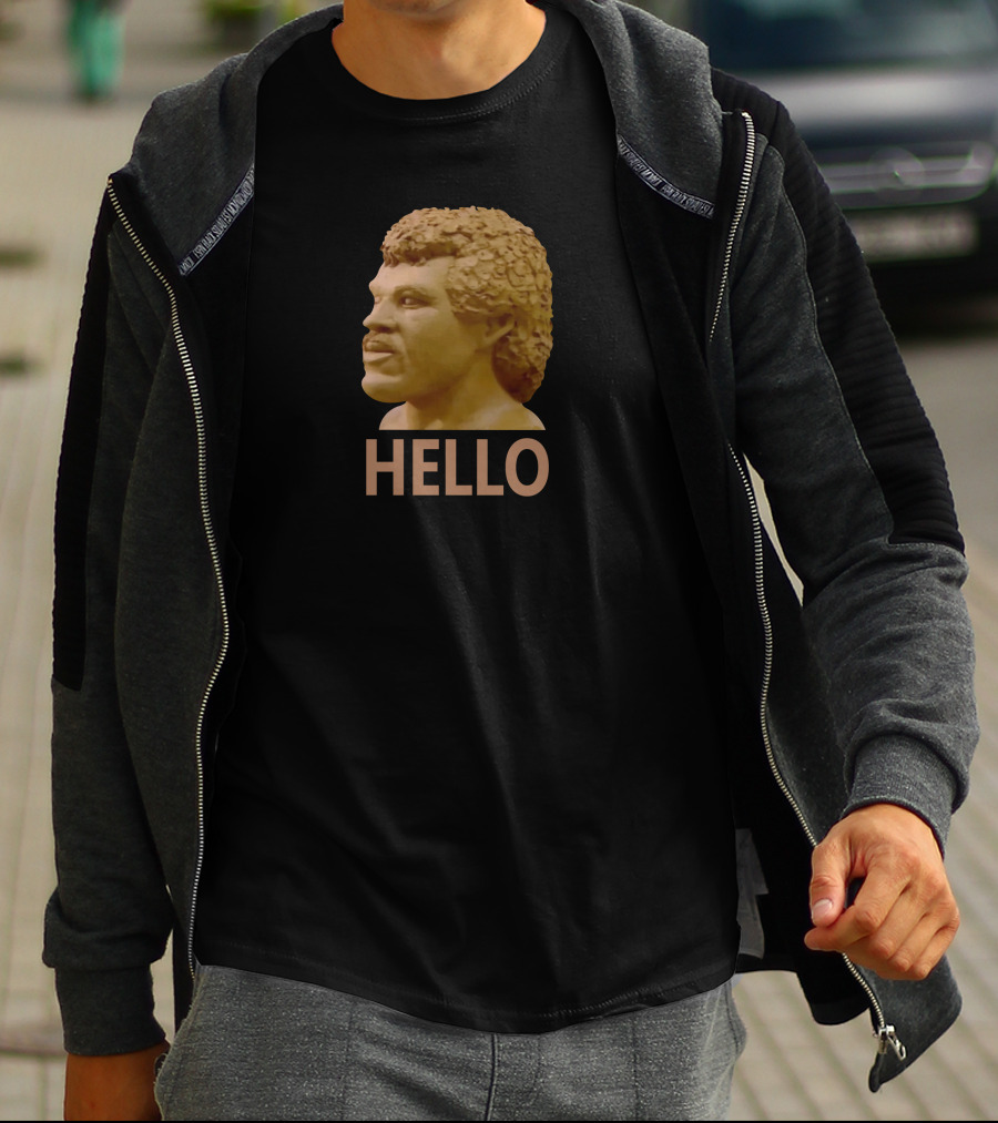 Lionel Richie Hello Bust Sculpture T-Shirt