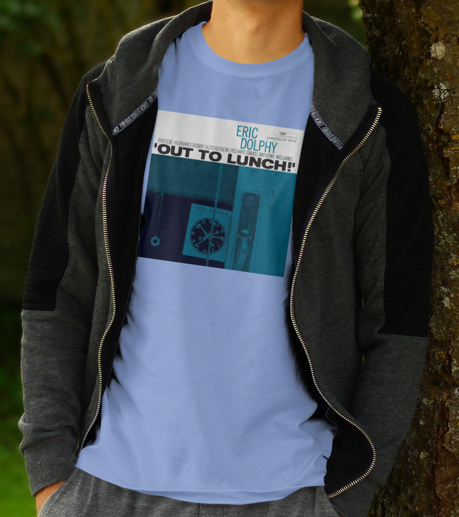 Out To Lunch Eric Dolphy Blue Note Records Cover Art Freddie Hubbard Bobby Hutcherson Richard Davis Anthony Williams T-Shirt