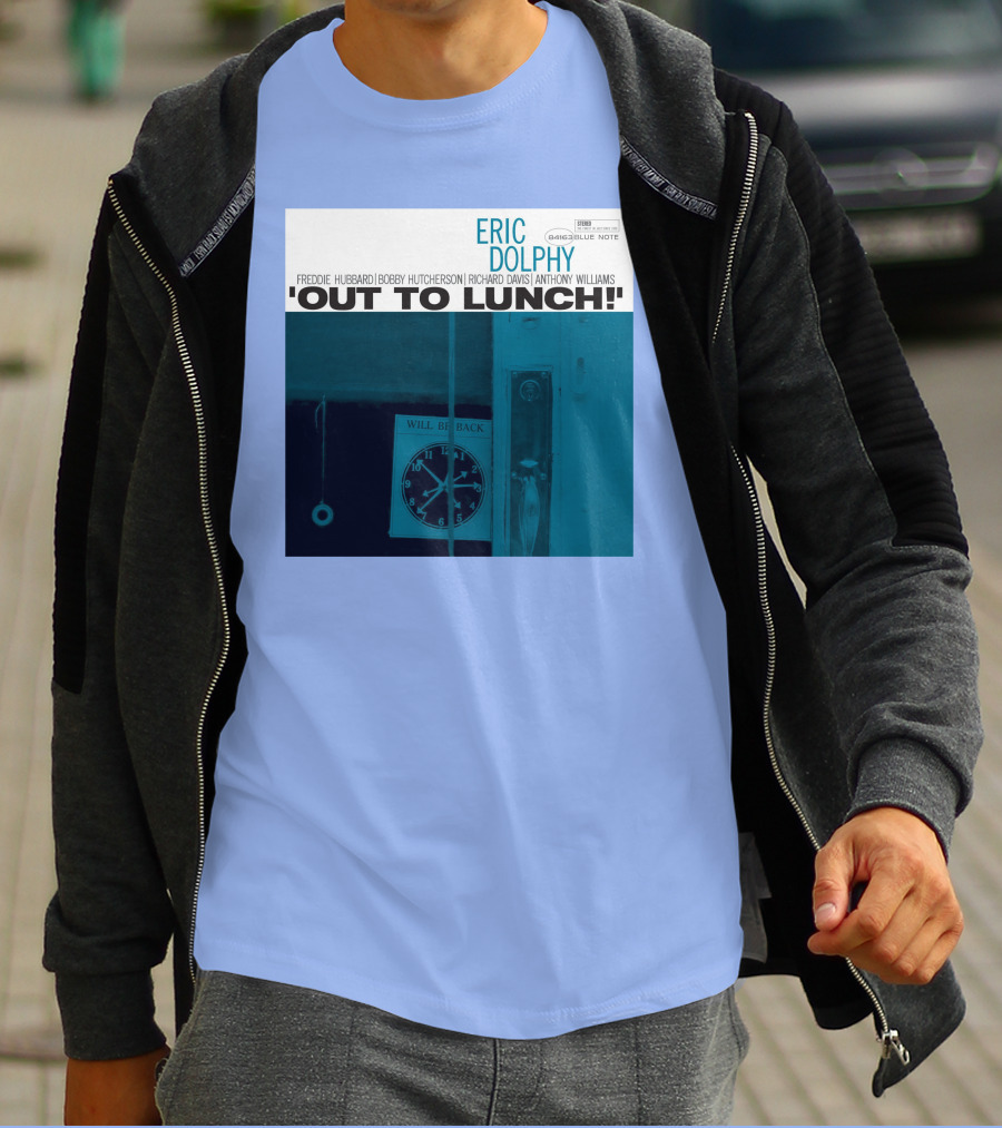 Out To Lunch Eric Dolphy Blue Note Records Cover Art Freddie Hubbard Bobby Hutcherson Richard Davis Anthony Williams T-Shirt