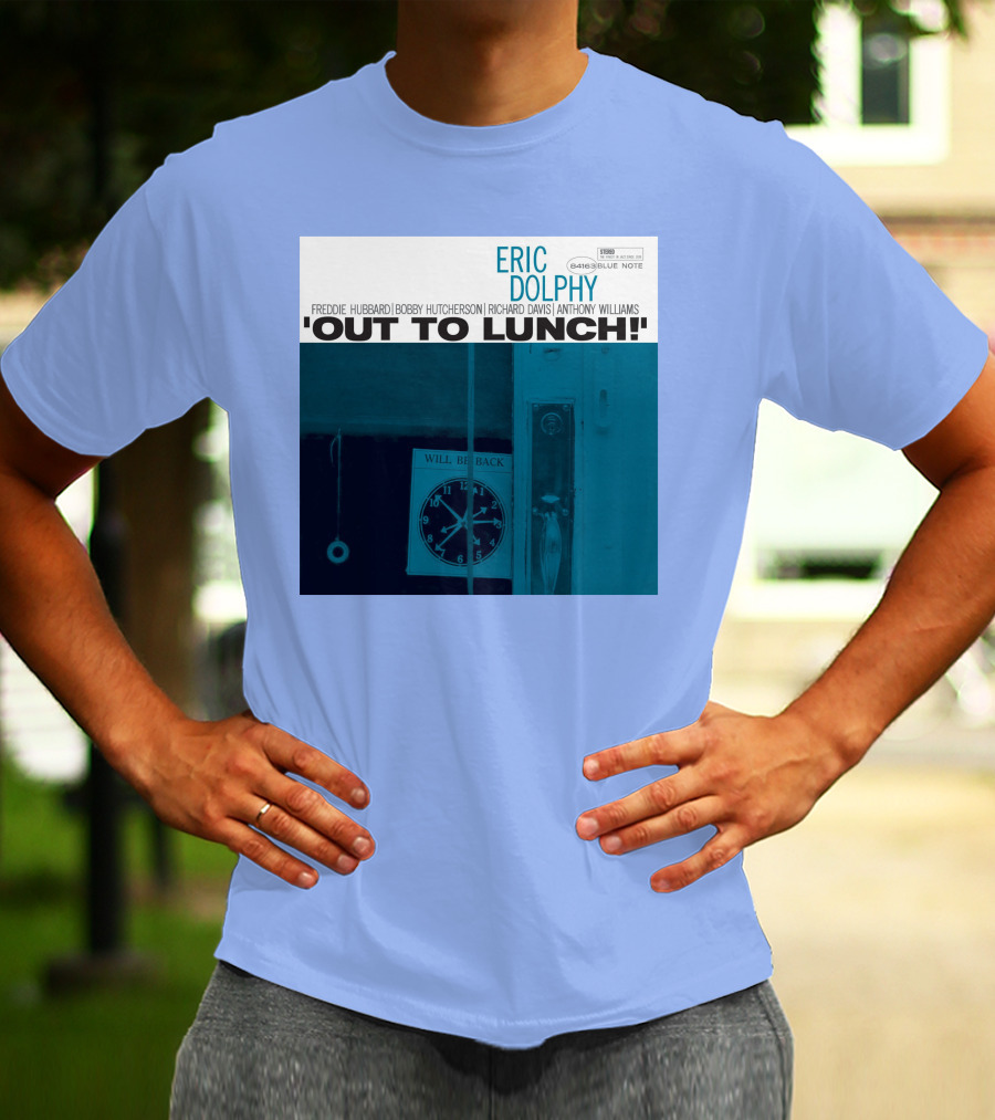 Out To Lunch Eric Dolphy Blue Note Records Cover Art Freddie Hubbard Bobby Hutcherson Richard Davis Anthony Williams T-Shirt