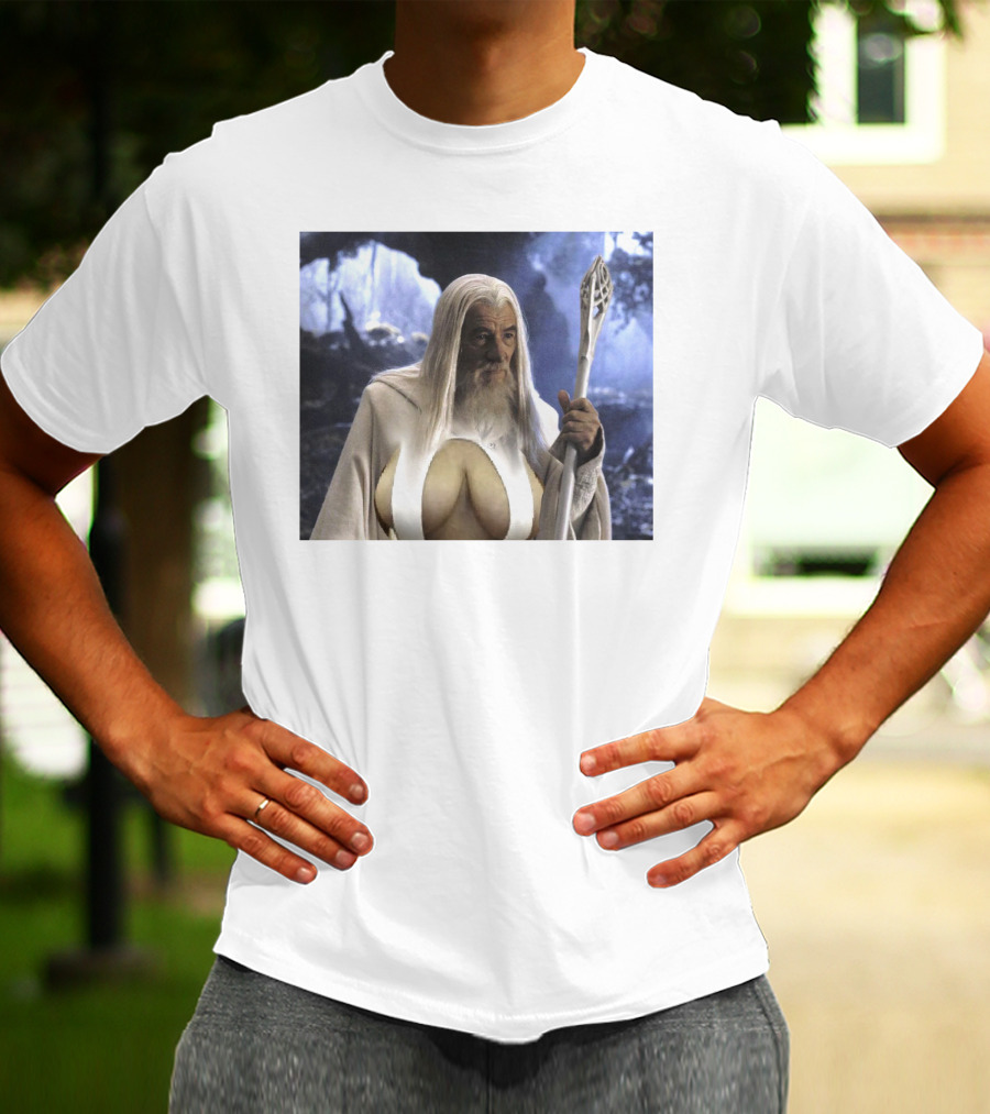 Raw Paw Merch Gandalf's Big Naturals Wizard T-Shirt