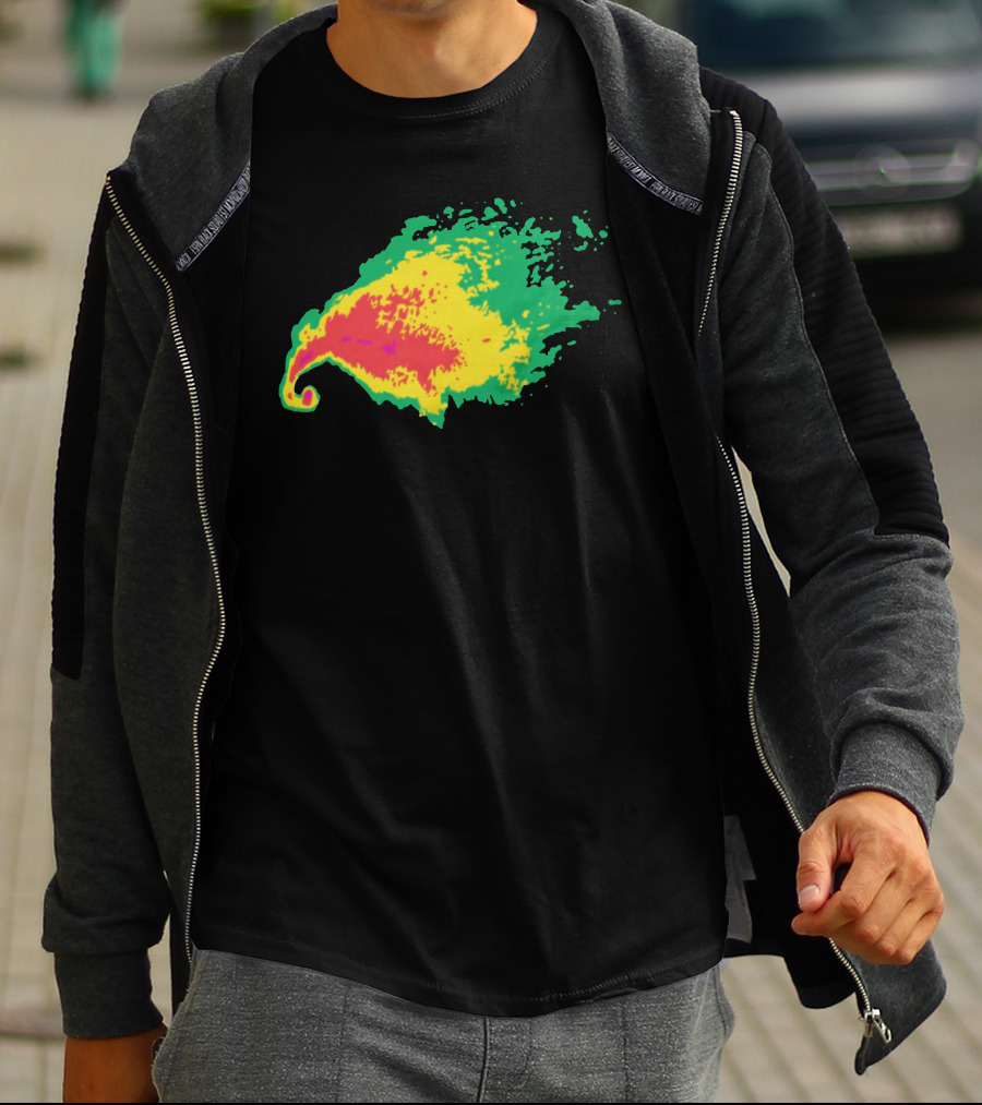 Ryan Hall Supercell Doppler Radar T-Shirt