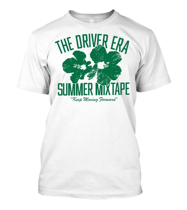 The Driver Era Summer Mixtape Keep Moving Forward Hibiscus T-Shirt
