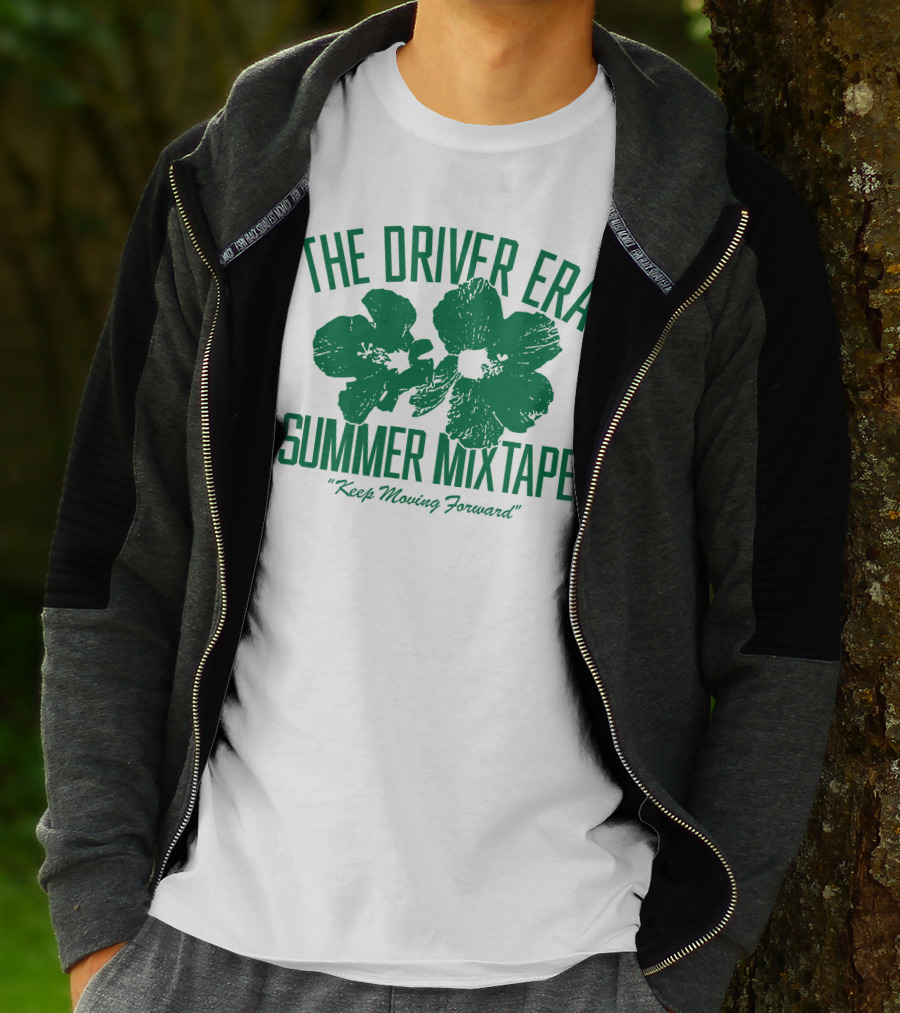 The Driver Era Summer Mixtape Keep Moving Forward Hibiscus T-Shirt