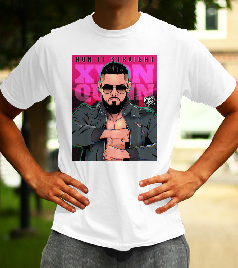 RUN IT STRAIGHT XYON QUINN MILES MEDIA ORIGINAL T-Shirt