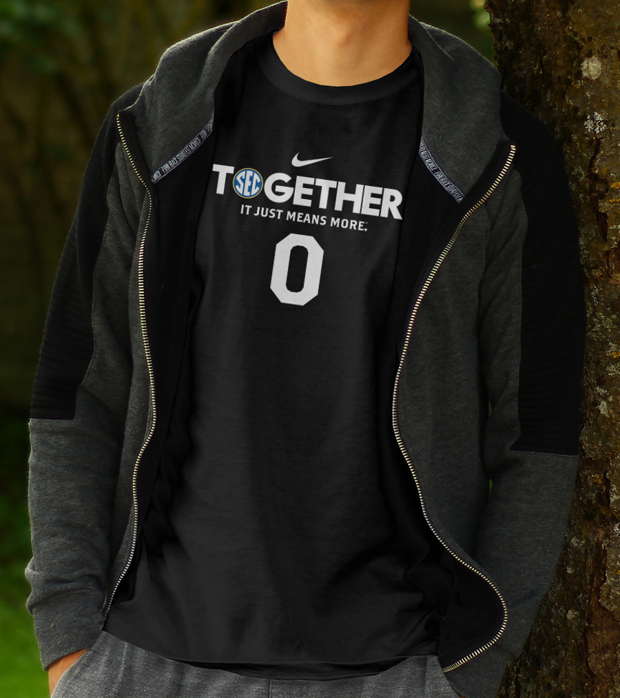 SEC Football Together It Just Means More T-Shirt