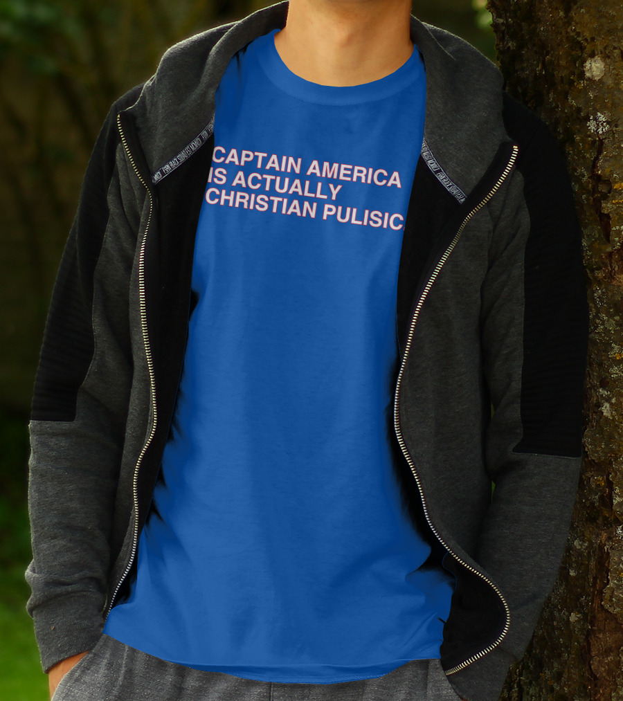 Captain America Is Actually Christian Pulisic Soccer Hero T-Shirt
