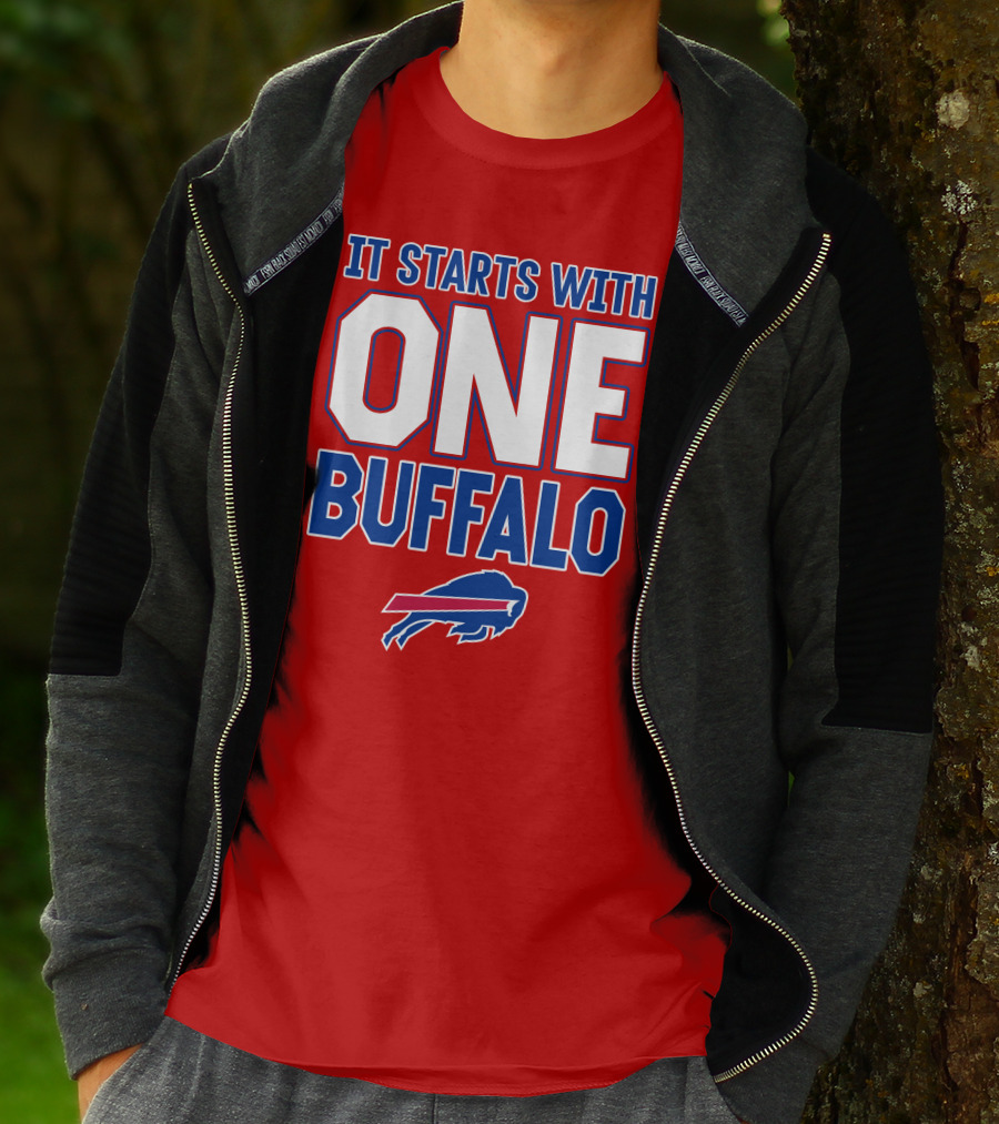 Ken Dorsey It Starts With One Buffalo Bills T-Shirt