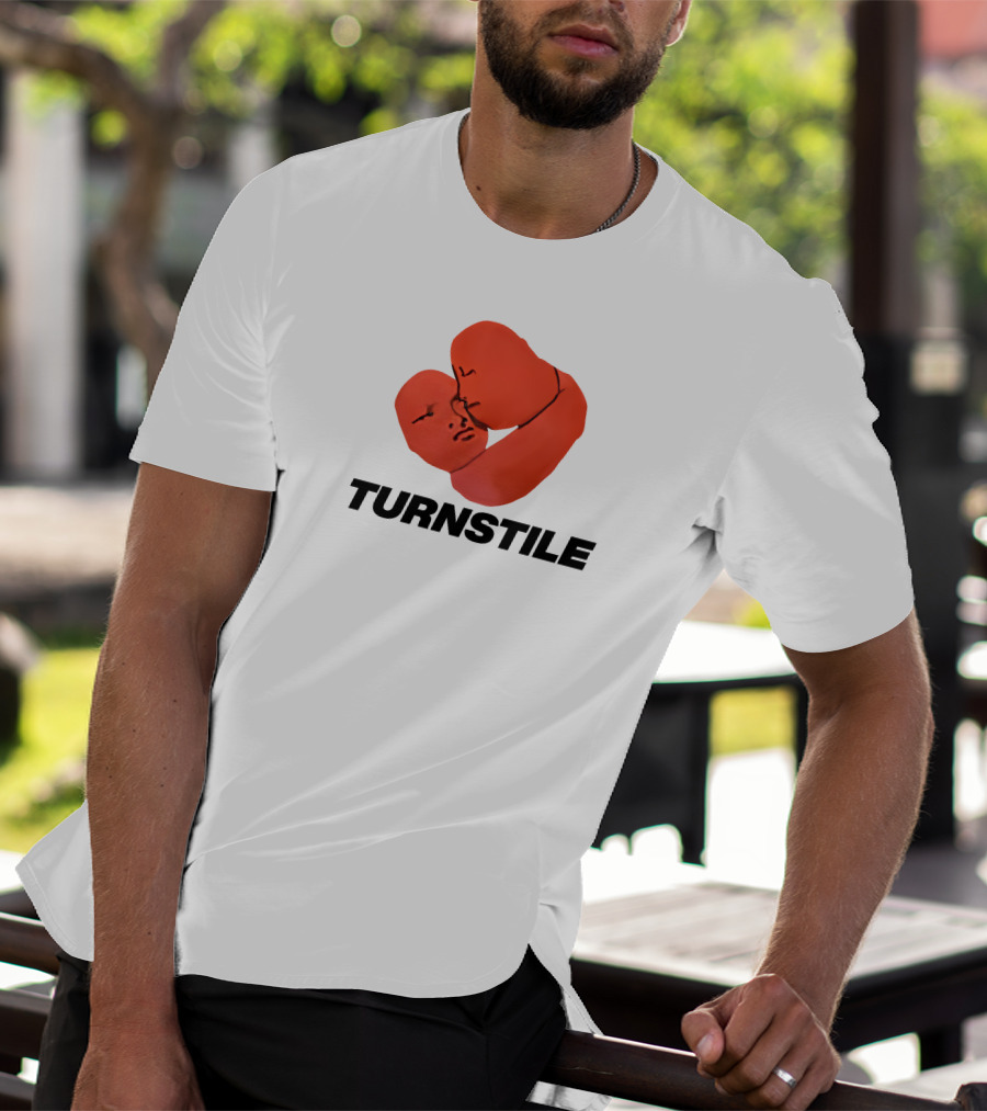 Turnstile Embrace Orange Faces T-Shirt