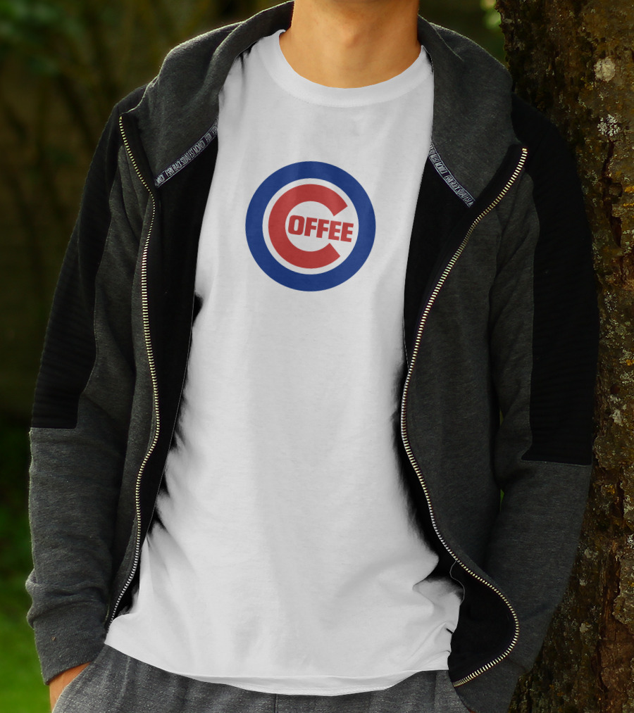 Cubs Coffee Logo Inspired By Chicago Cubs Emblem T-Shirt