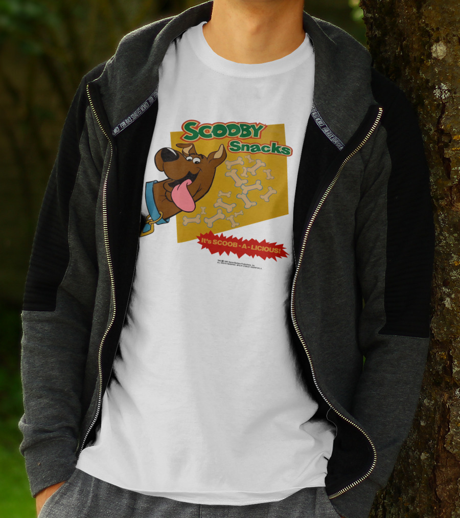 Scooby Snacks It's Scoob-A-Licious With Scooby-Doo And Bones T-Shirt