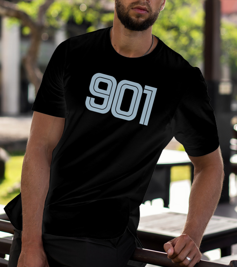 David Roddy 901 Memphis Basketball T-Shirt
