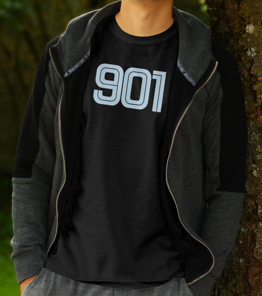 David Roddy 901 Memphis Basketball T-Shirt