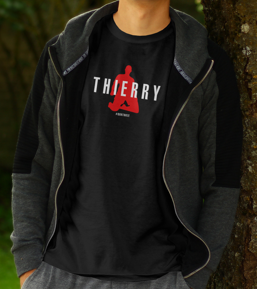 THIERRY #QUATORZE Red T-Shirt