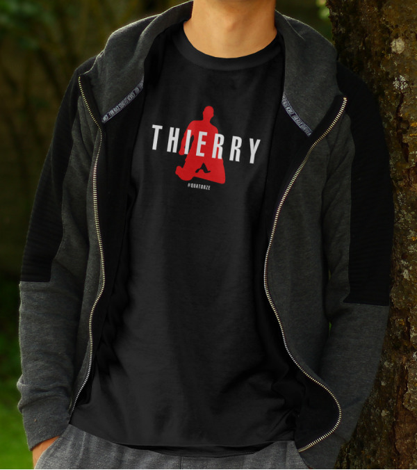 THIERRY #QUATORZE Red T-Shirt