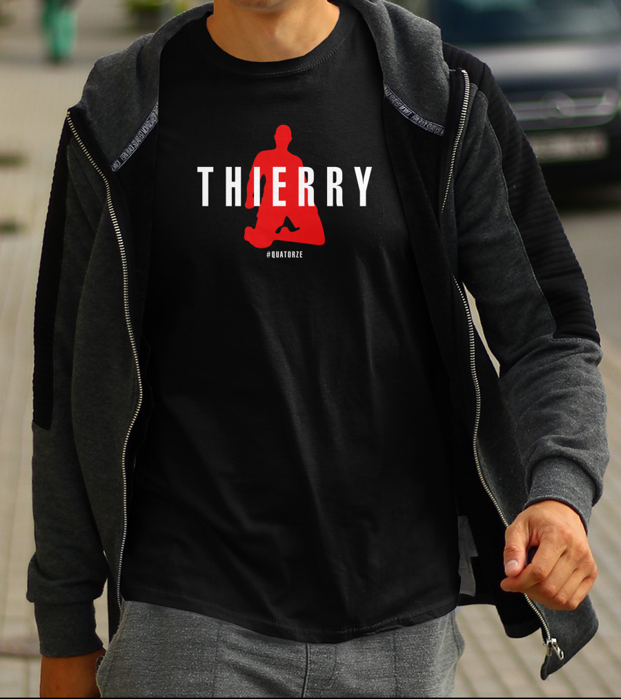 THIERRY #QUATORZE Red T-Shirt