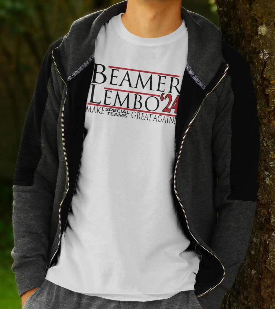 Beamer Lembo 24 Make Special Teams Great Again T-Shirt