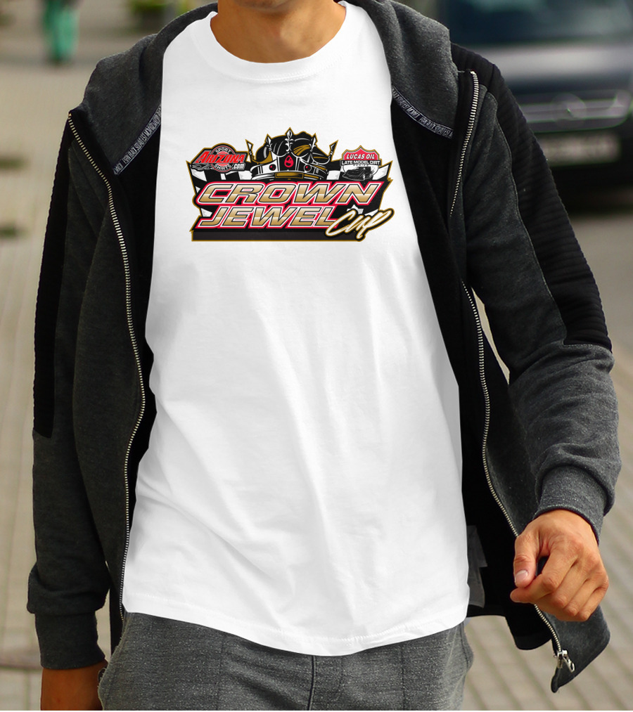 Arizona Speedway Lucas Oil Late Model Dirt Series Crown Jewel Cup T-Shirt