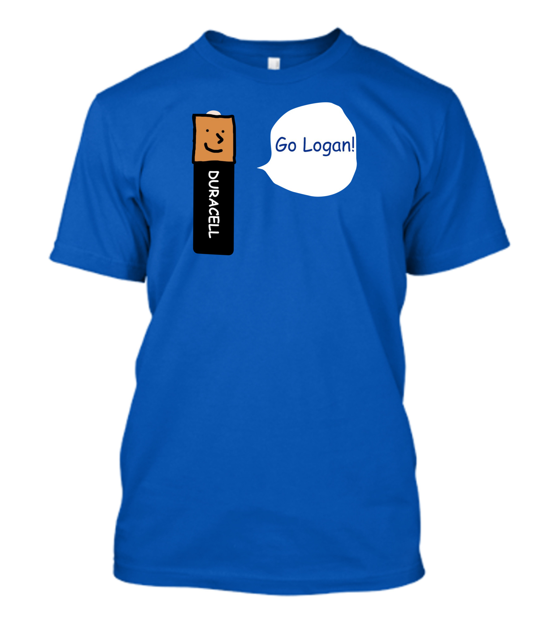 Duracell Battery Go Logan Encouragement T-Shirt