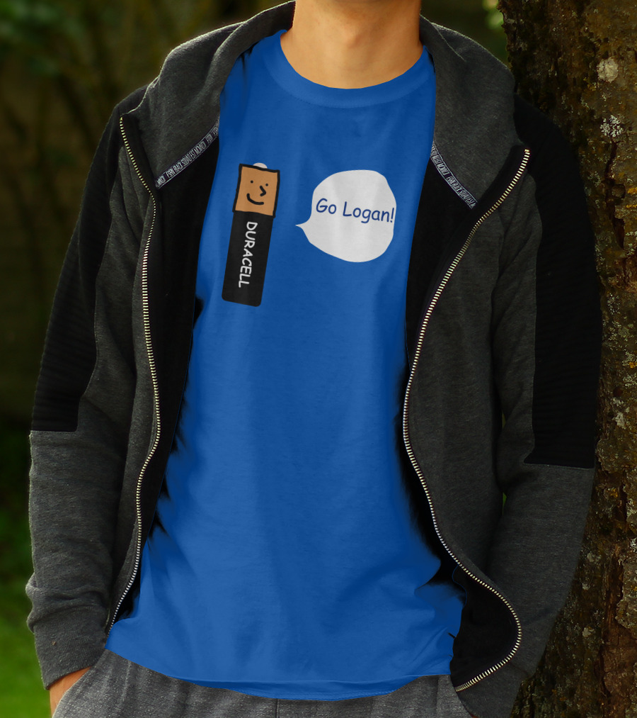 Duracell Battery Go Logan Encouragement T-Shirt