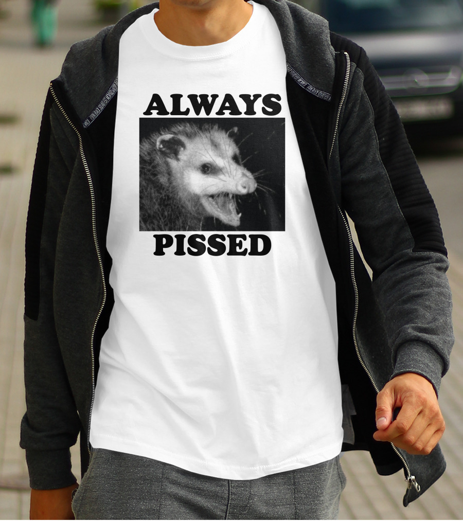 Always Pissed Possum Wicked Clothes T-Shirt