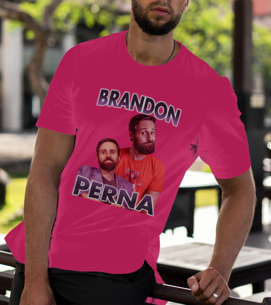 Brandon Perna Sports Humor Icon Duo T-Shirt