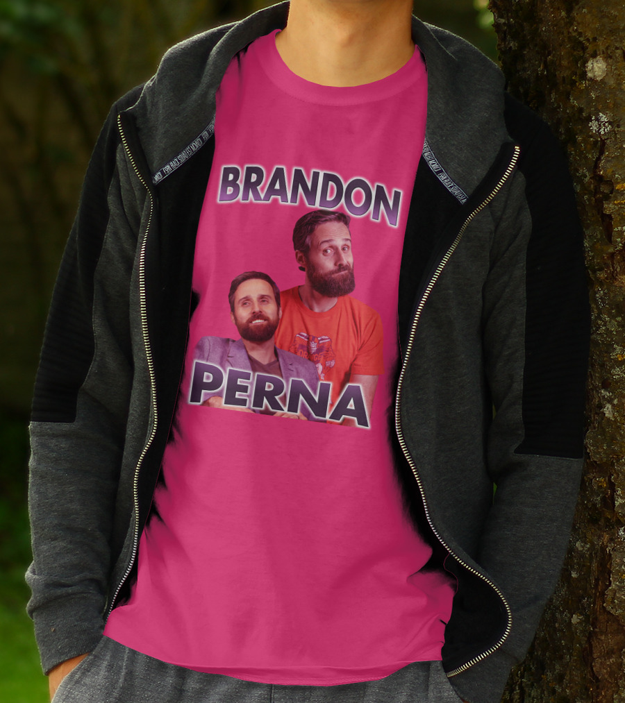 Brandon Perna Sports Humor Icon Duo T-Shirt