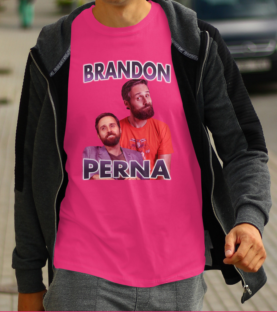 Brandon Perna Sports Humor Icon Duo T-Shirt