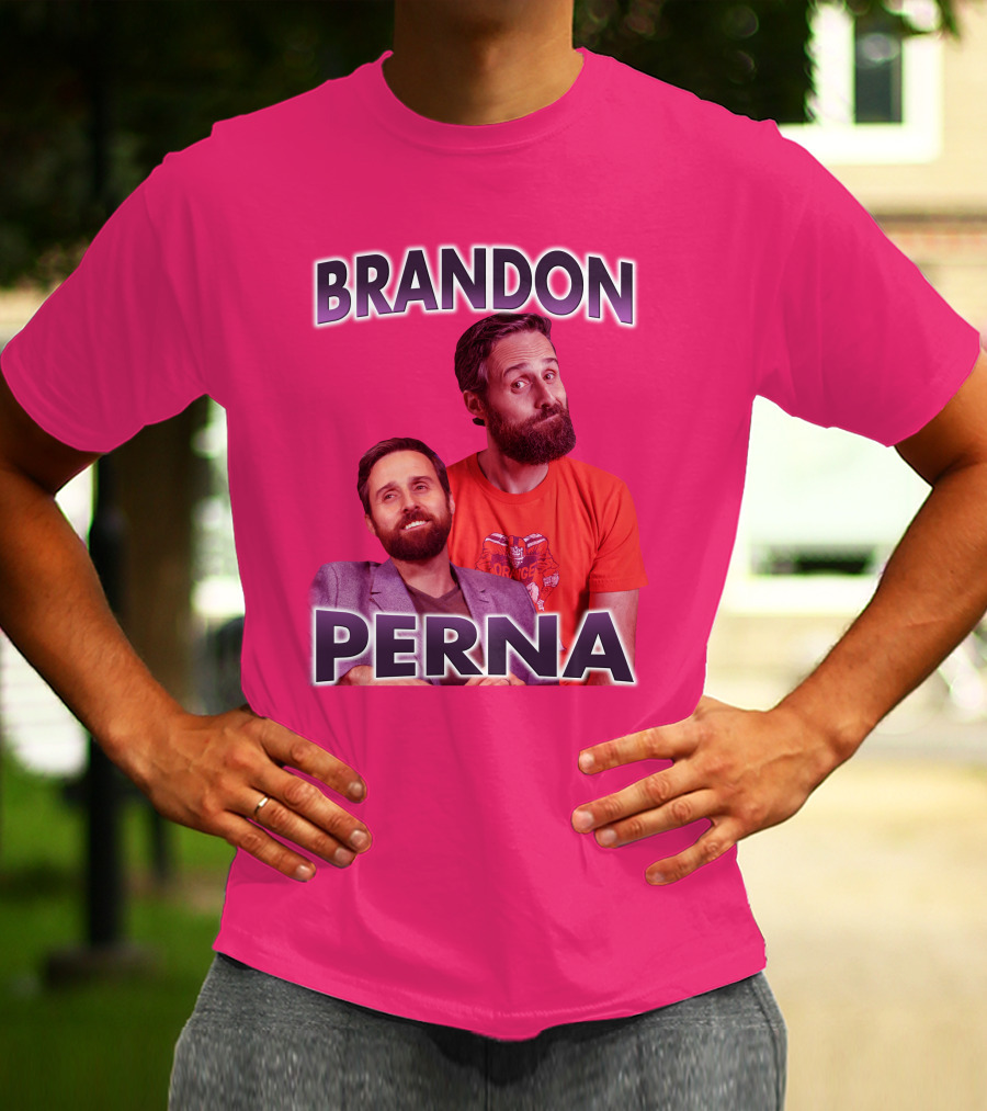 Brandon Perna Sports Humor Icon Duo T-Shirt