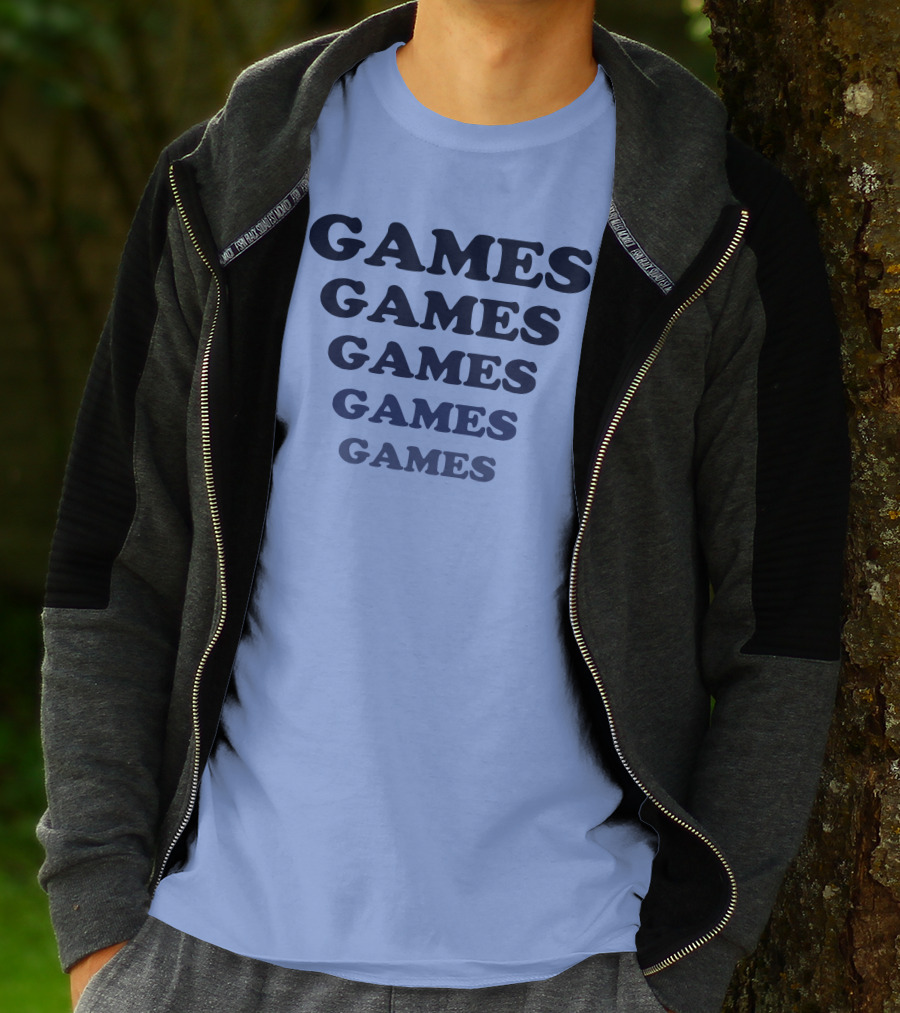 Letterboxd Games Games Games Games Games T-Shirt