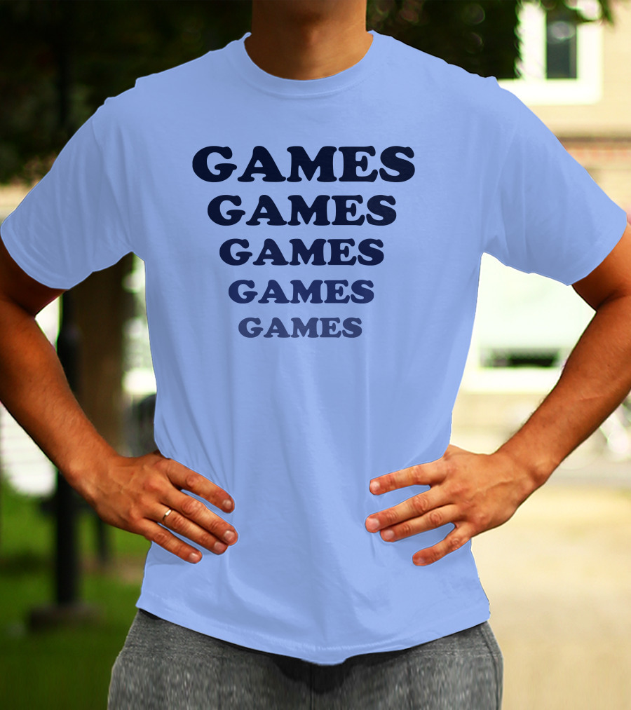 Letterboxd Games Games Games Games Games T-Shirt