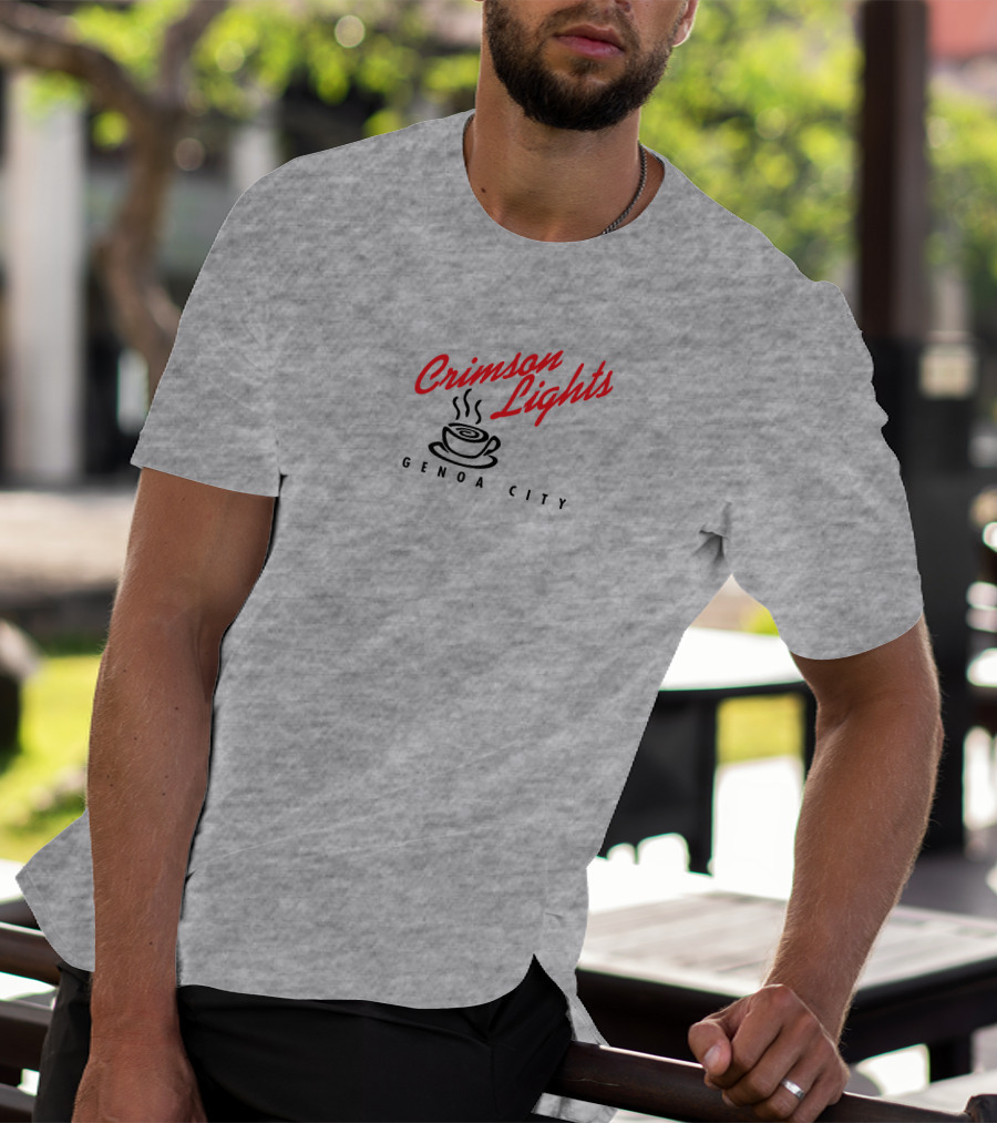 Crimson Lights Coffee Cup Genoa City T-Shirt