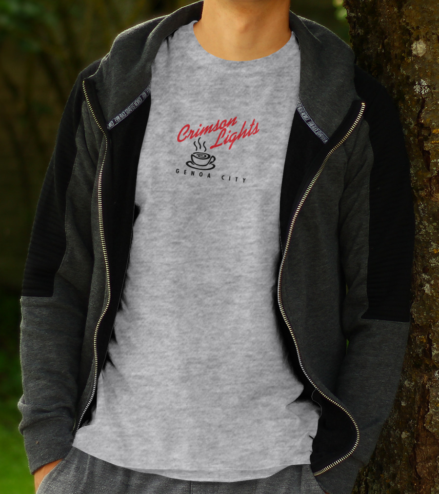 Crimson Lights Coffee Cup Genoa City T-Shirt