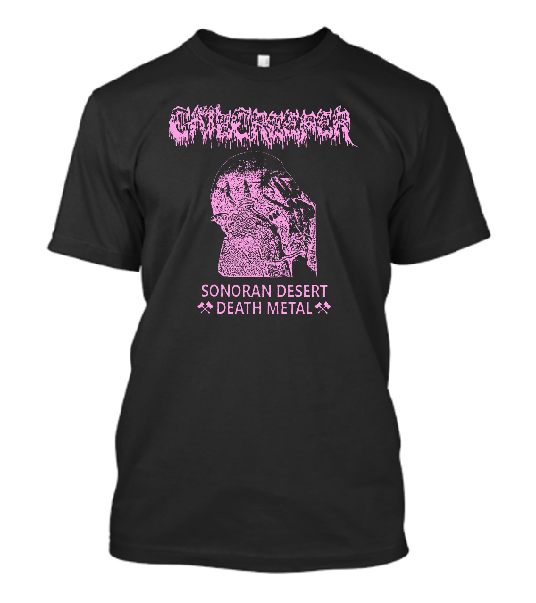 Gatecreeper Skull Sonoran Desert Death Metal T-Shirt