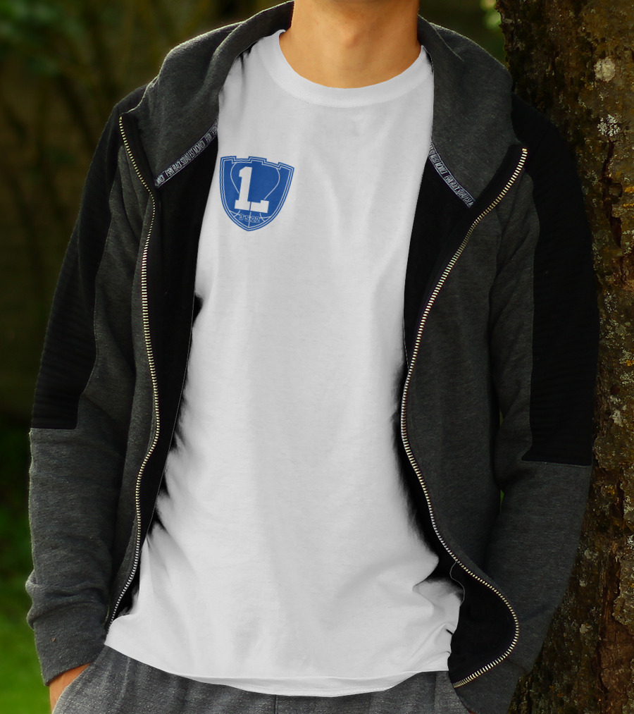 One Last L 3.5.22 Blue Shield Emblem T-Shirt