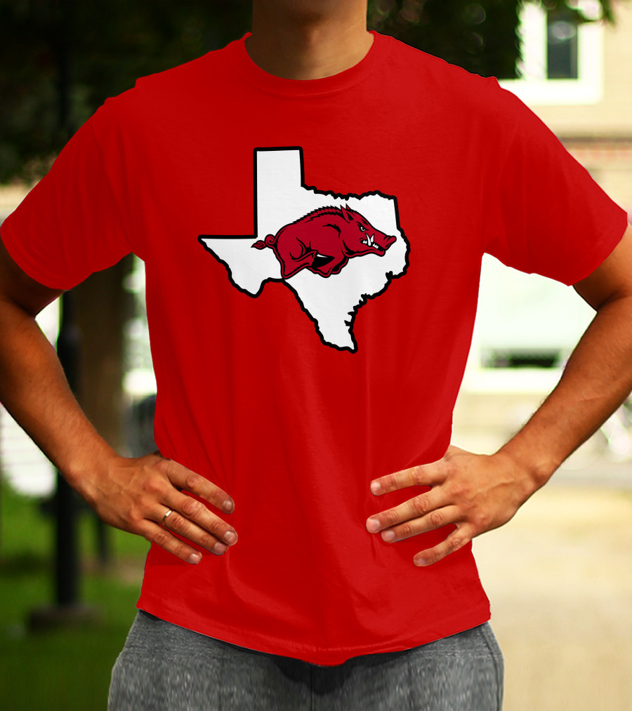 Texas Strong Hog In State T-Shirt