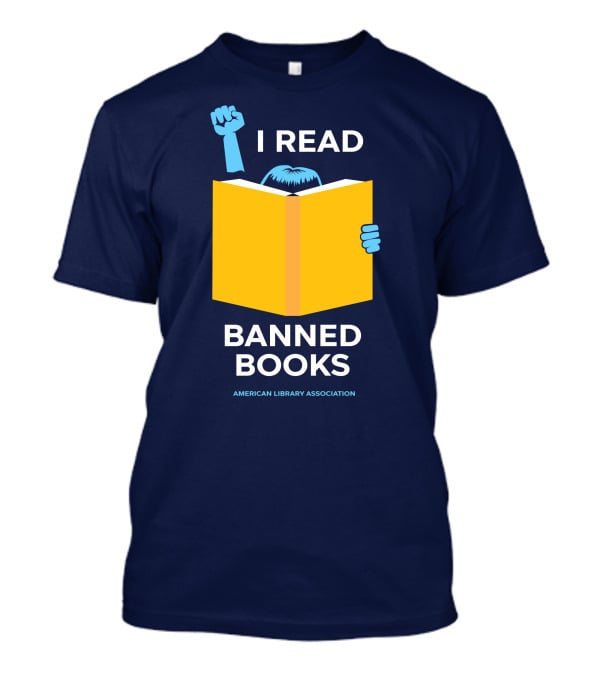 Phil Bildner I Read Banned Books American Library Association T-Shirt