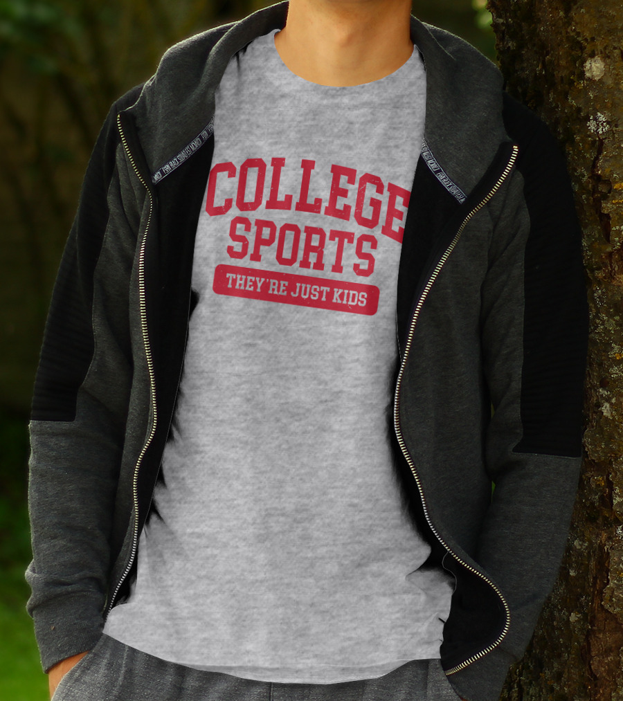 Barstoolbigcat College Sports They're Just Kids T-Shirt