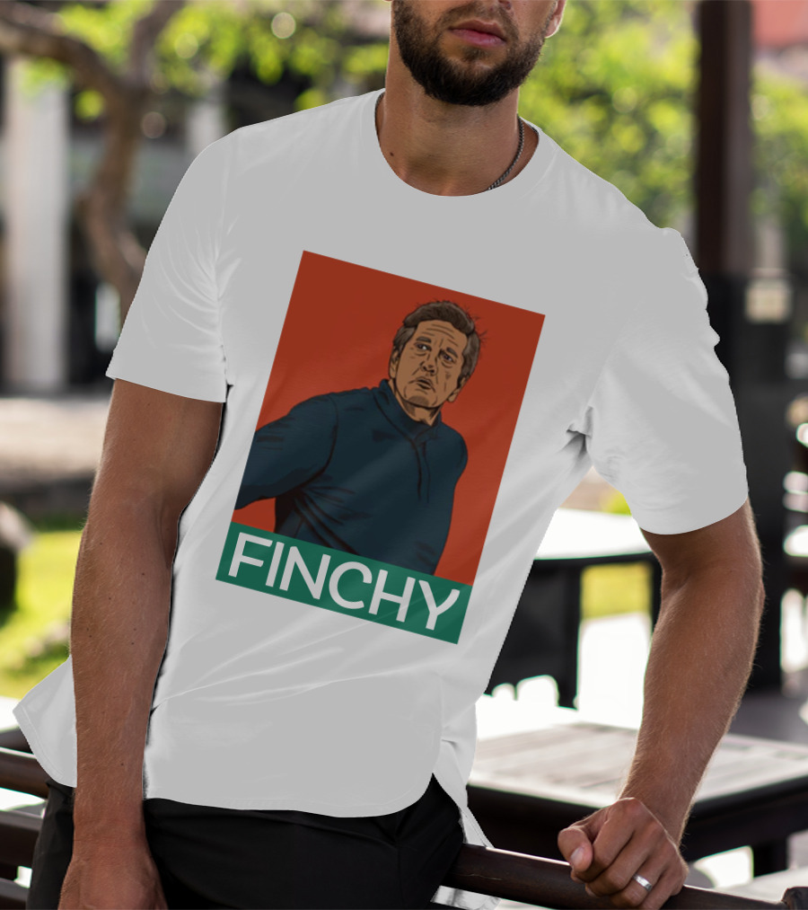 Kat Wearing Finchy Graphs Merch T-Shirt