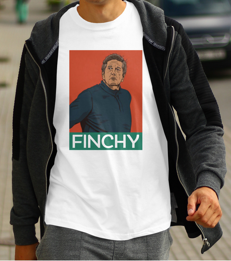 Kat Wearing Finchy Graphs Merch T-Shirt