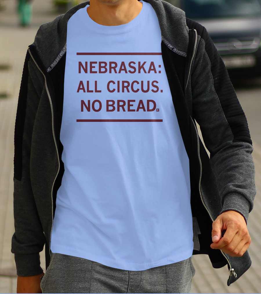 Raygun Nebraska All Circus No Bread T-Shirt