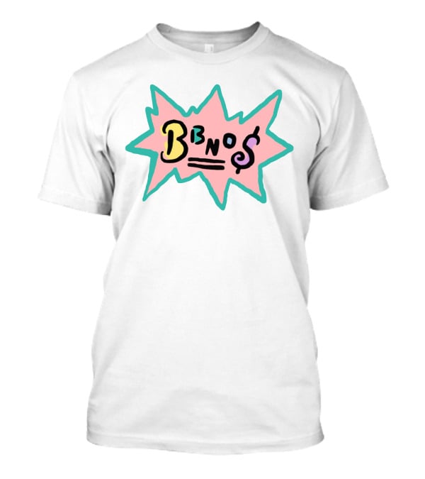 Bbnomula Bbnos Rugrats Style Bold Textured Starburst T-Shirt