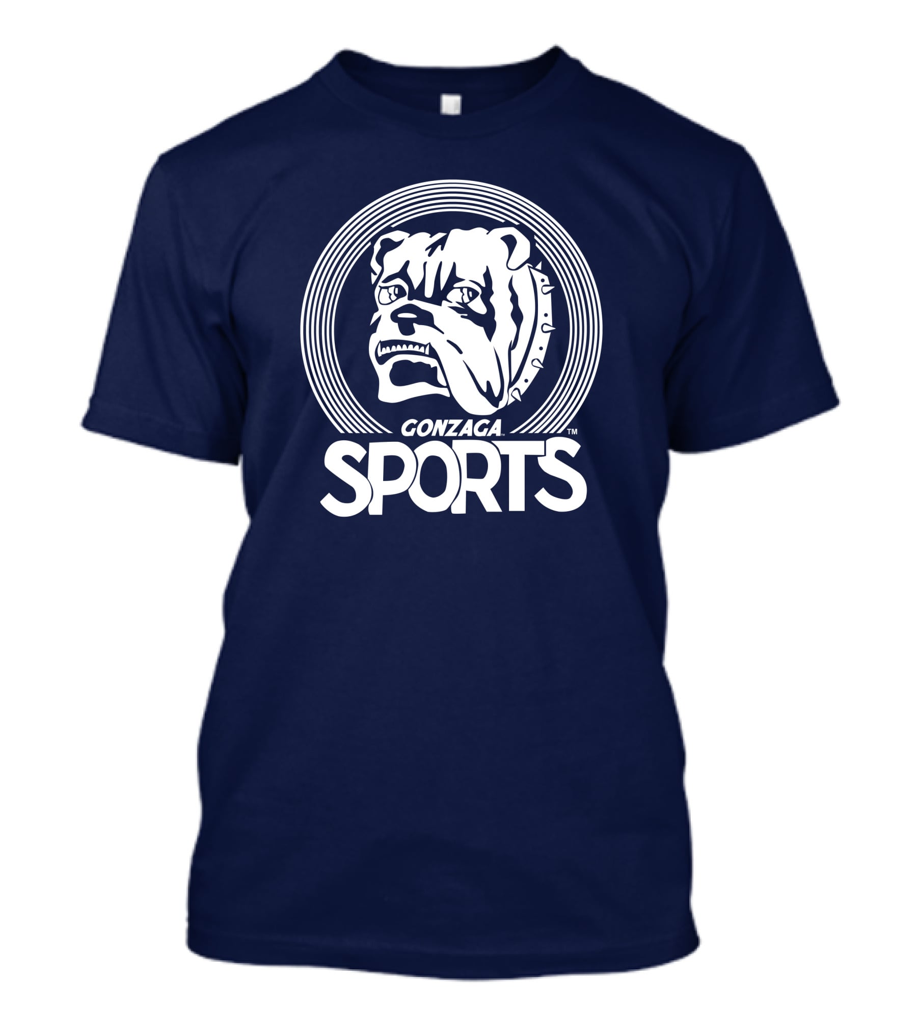 Gonzaga Sports Bulldog Retro T-Shirt